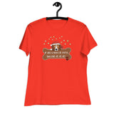 Odie-De Christmas (Women's Cozy T-Shirt)